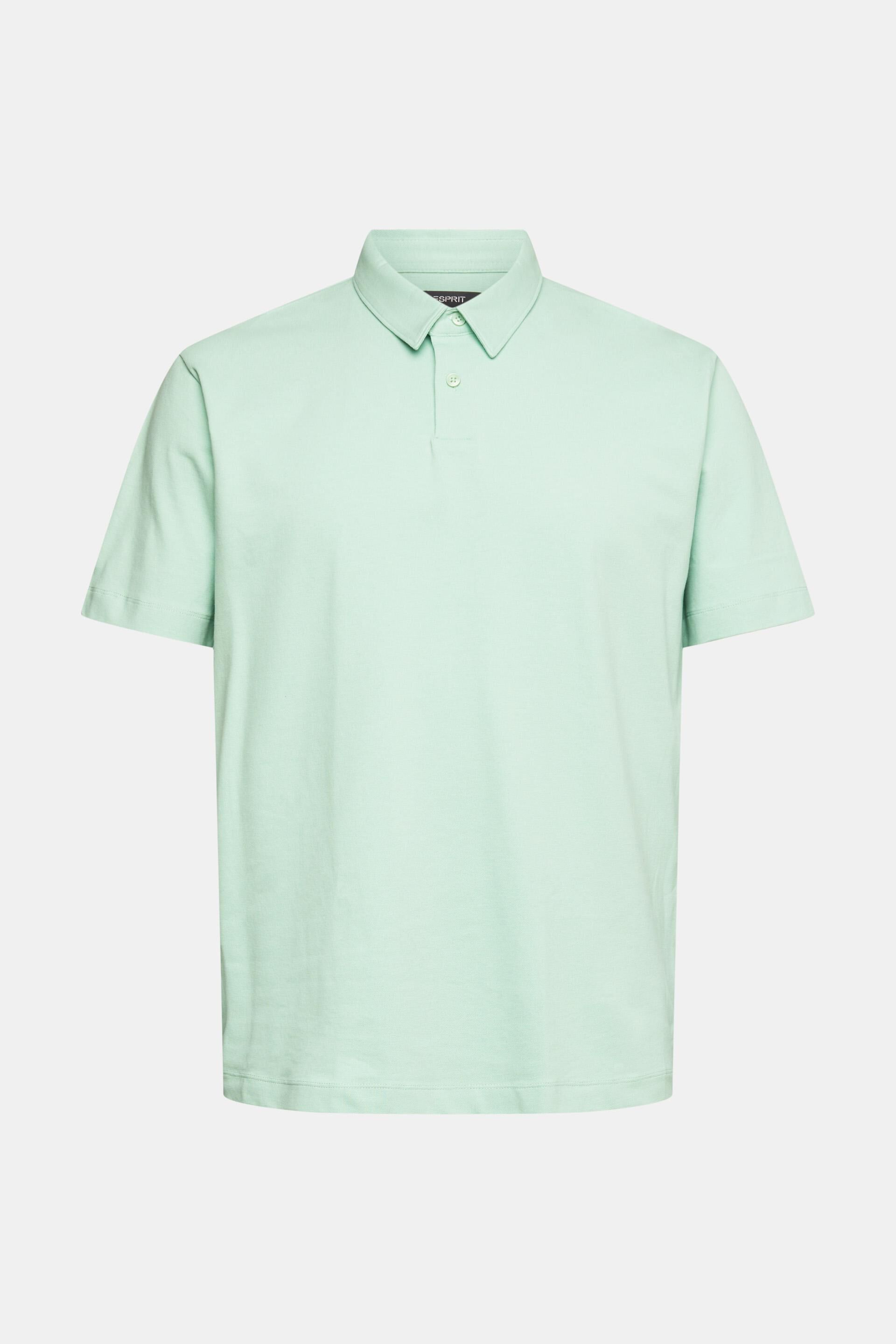 Polo a maniche corte con applicazioneMoncler in Cotone da Uomo colore Blu Uomo Abbigliamento da T-shirt da Polo 