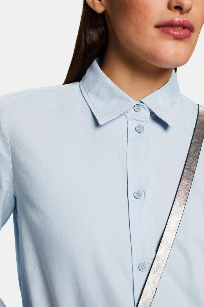 Camicia blusata Oxford, LIGHT BLUE, detail image number 3