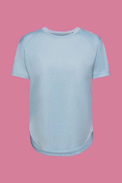 T-shirt active, LENZING™ ECOVERO™, PASTEL BLUE, overview