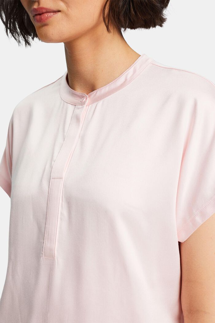 T-shirt in materiale misto, PASTEL PINK, detail image number 2