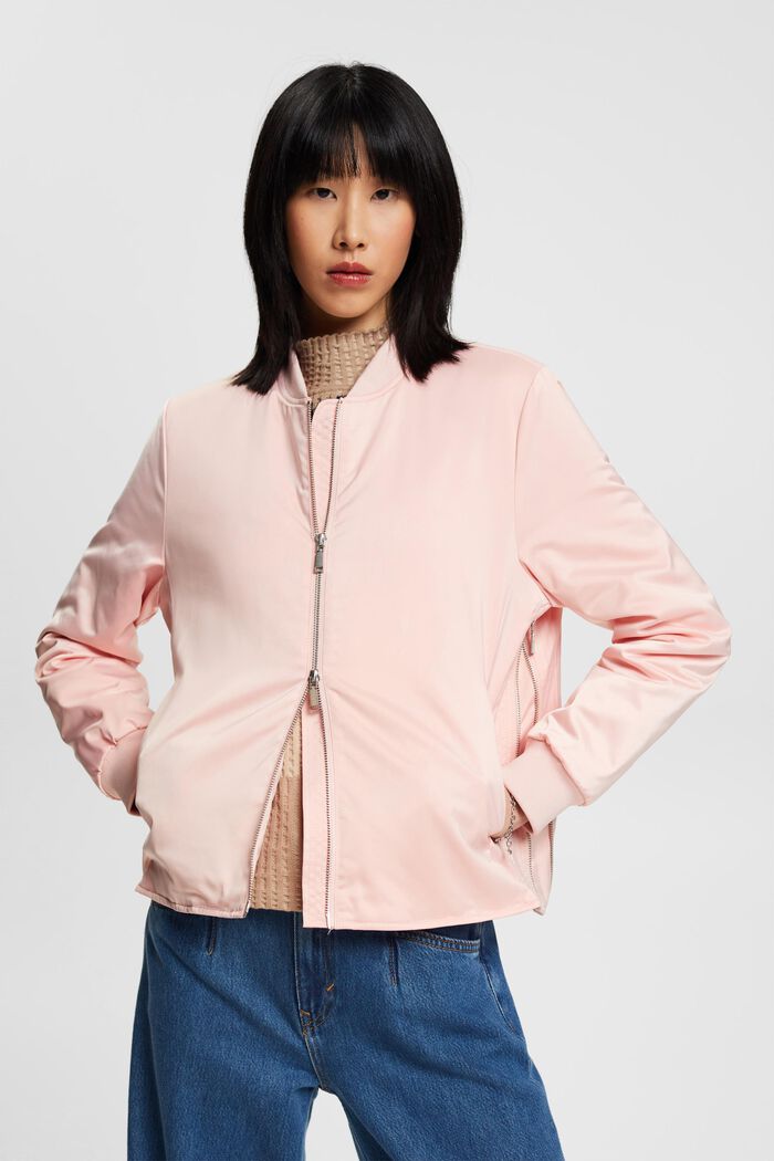 Giubbotto in stile bomber, PINK, detail image number 0