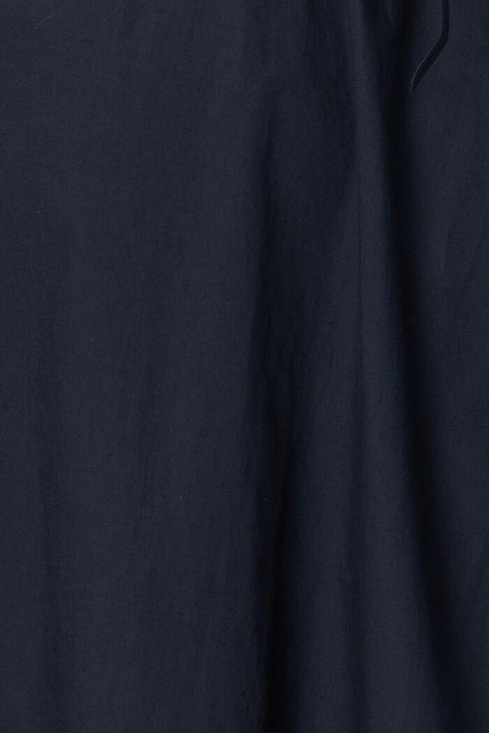 Abito camicia blusato, 100% cotone, NIGHT SKY BLUE, detail image number 2
