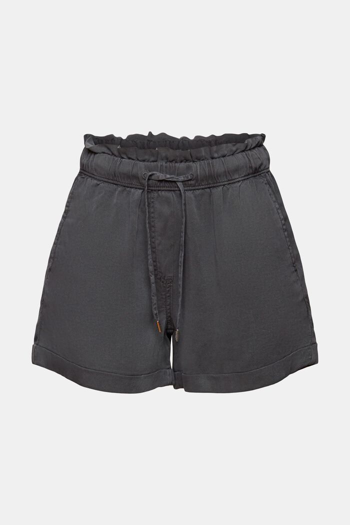 Shorts da infilare in twill, ANTHRACITE, detail image number 6