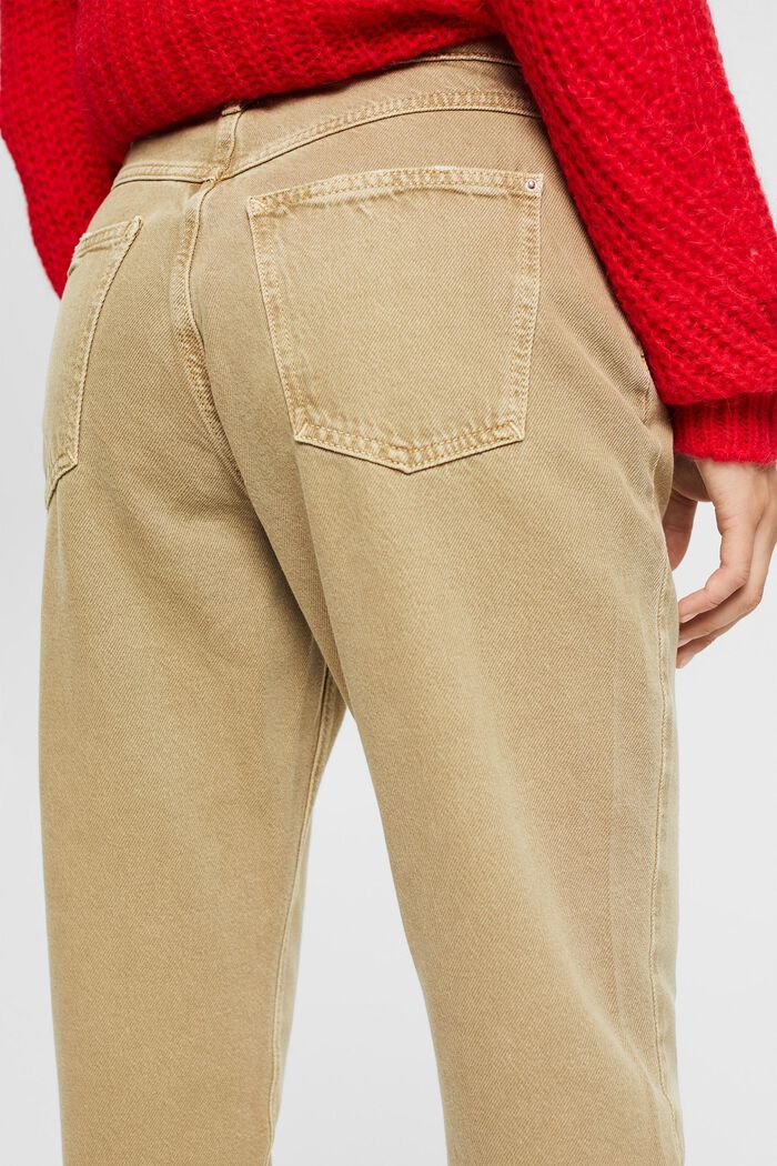 Pantaloni con vestibilità mom, PALE KHAKI, detail image number 4