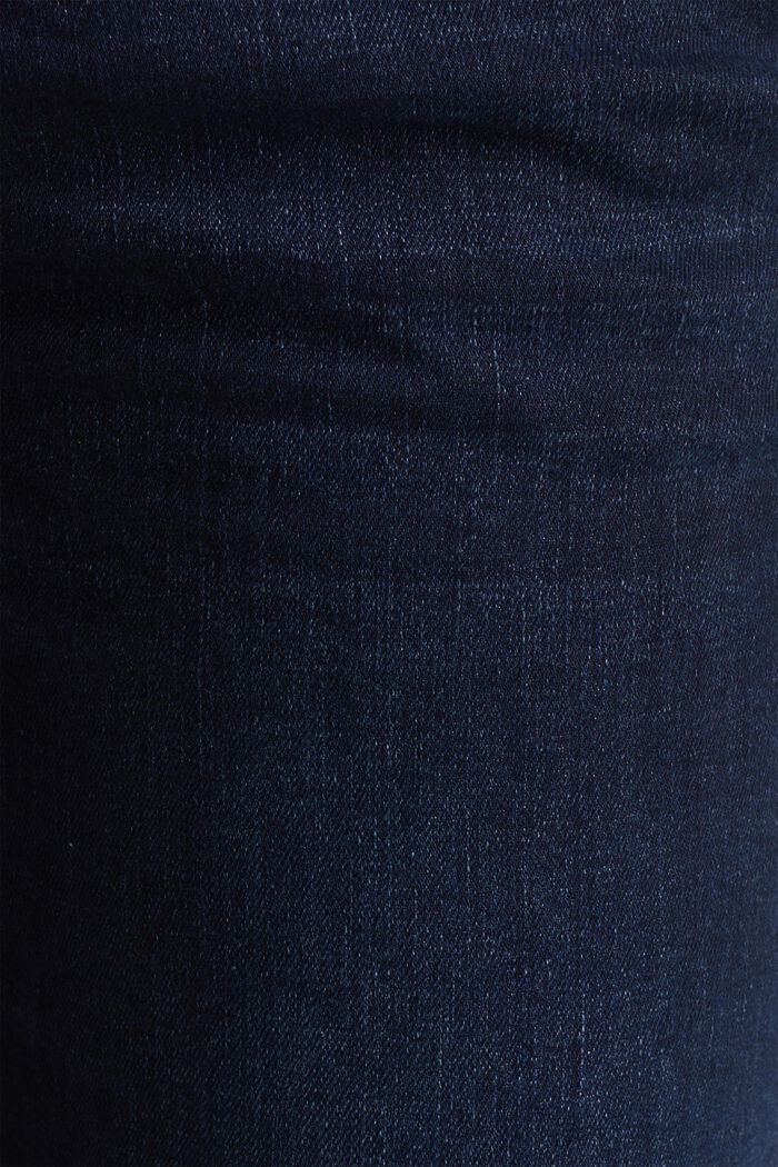 Jeans elasticizzati con fascia premaman, DARK WASHED, detail image number 0