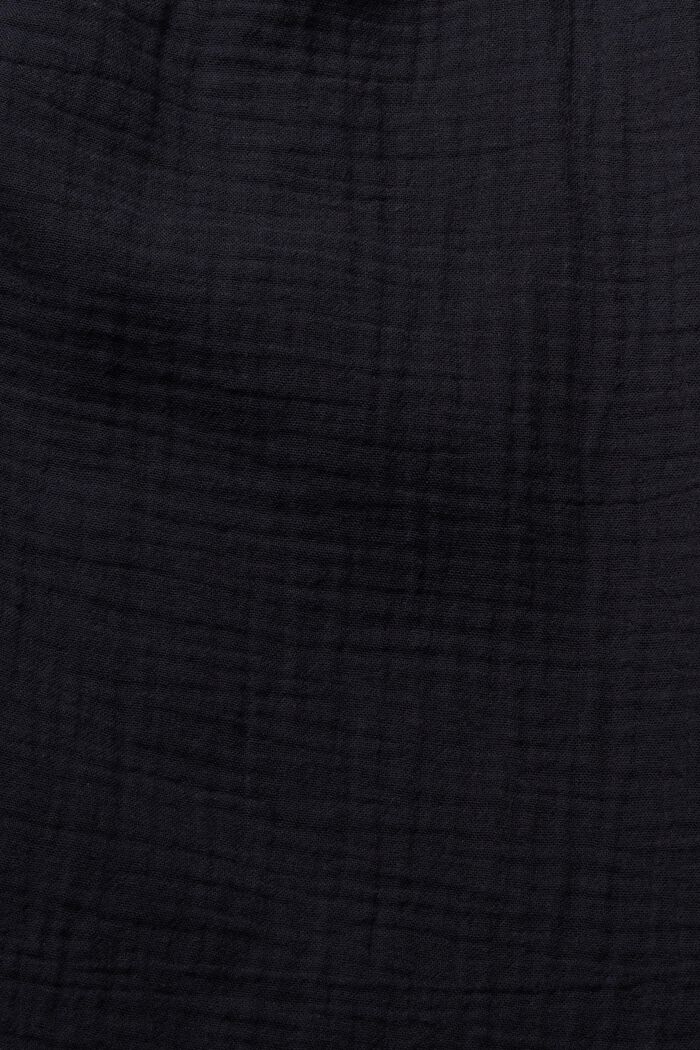 Blusa con effetto stropicciato, BLACK, detail image number 6