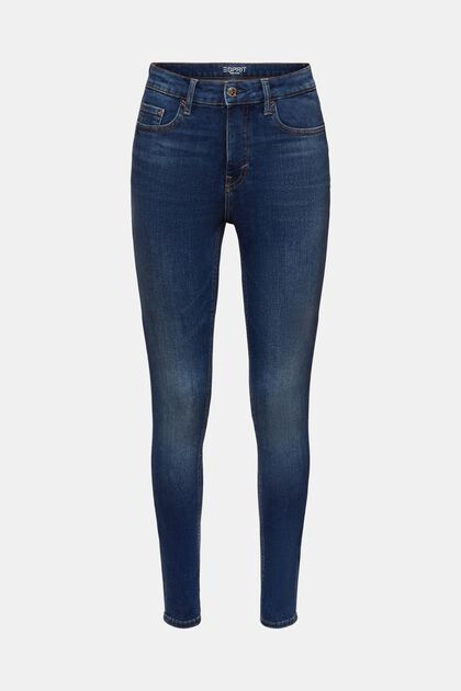 Riciclato: Jeans stretch a vita alta dal taglio skinny