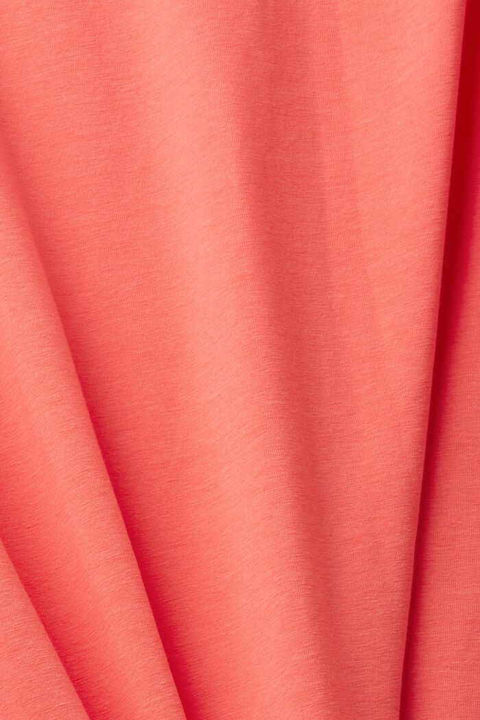 Pantaloni in jersey con cintura elastica, NEW CORAL, detail image number 4
