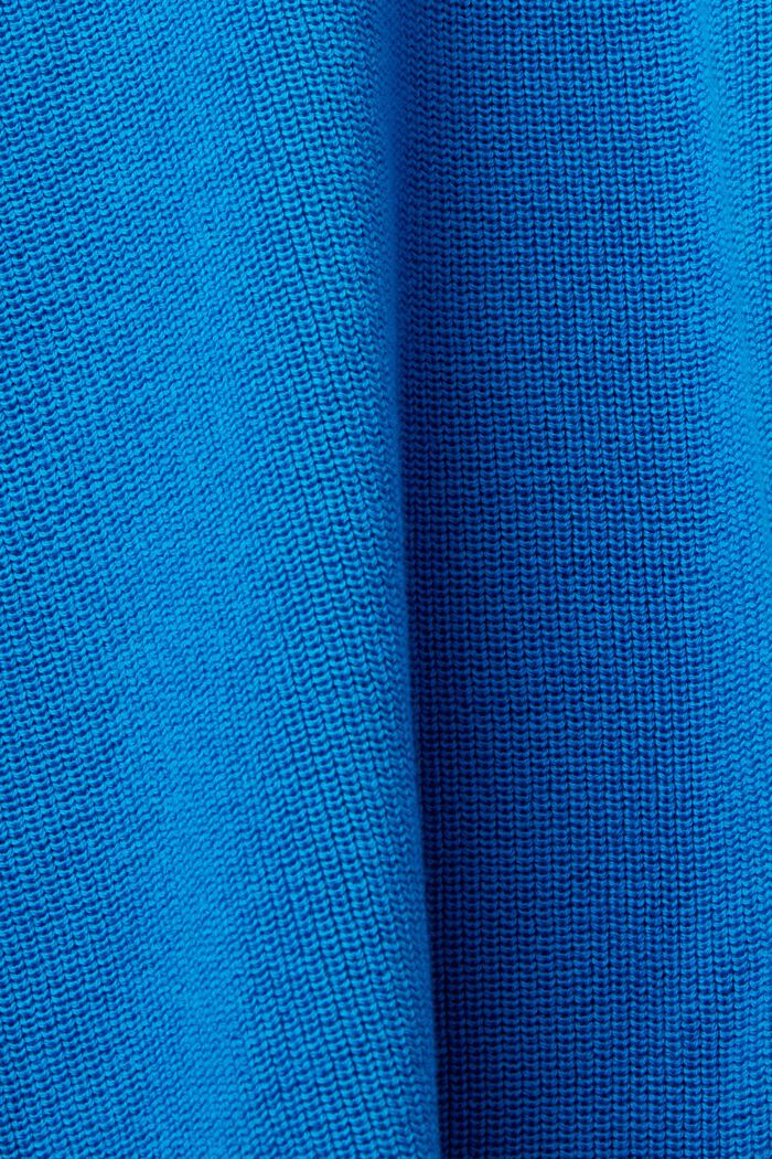 Pullover pipistrello, 100% cotone, BLUE, detail image number 4