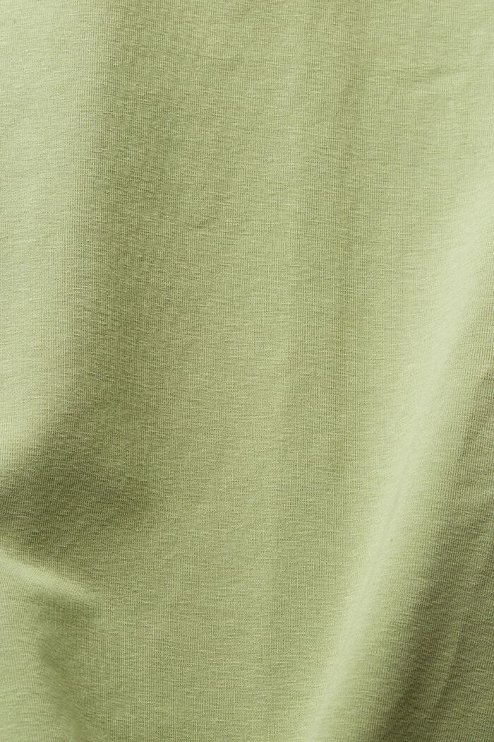 Gonna in jersey con coulisse con cordoncino, LIGHT KHAKI, detail image number 1