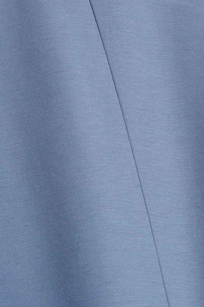 SOFT PUNTO Mix + Match blazer in jersey, GREY BLUE, detail image number 4