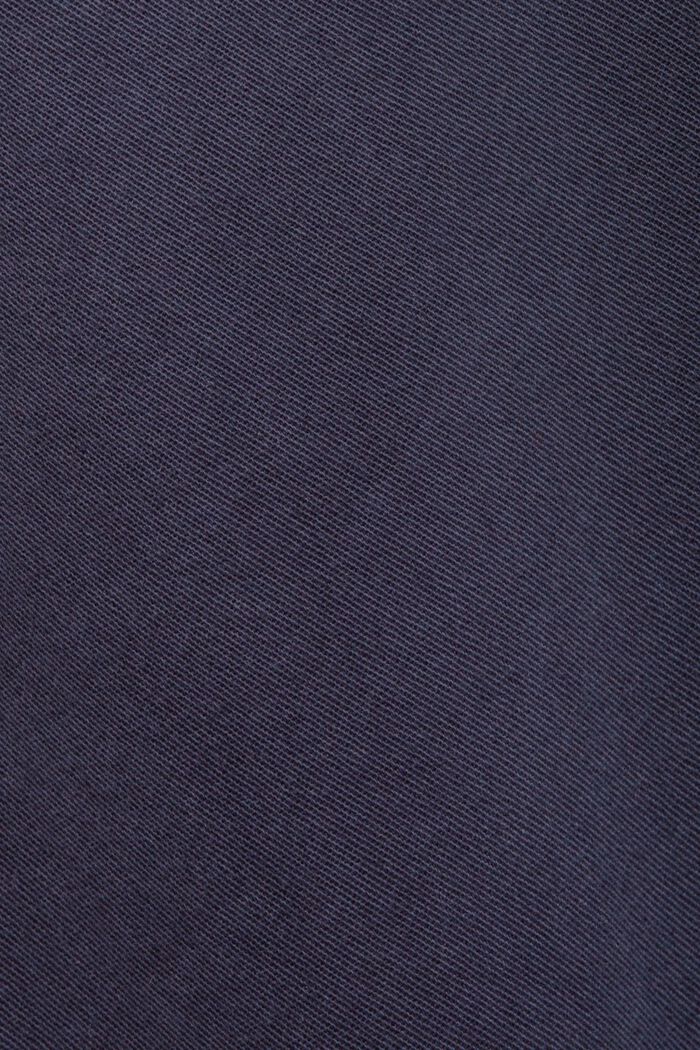 Abito camicia in cotone, NAVY, detail image number 4