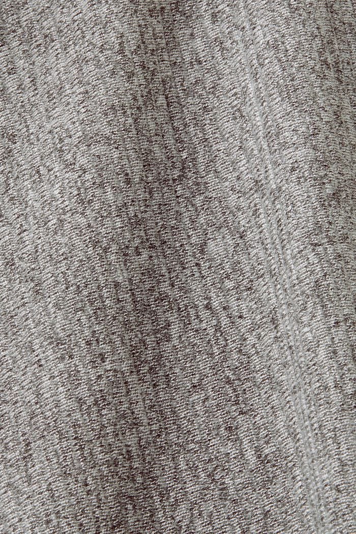 Gonna midi in maglia a coste, GREY, detail image number 5