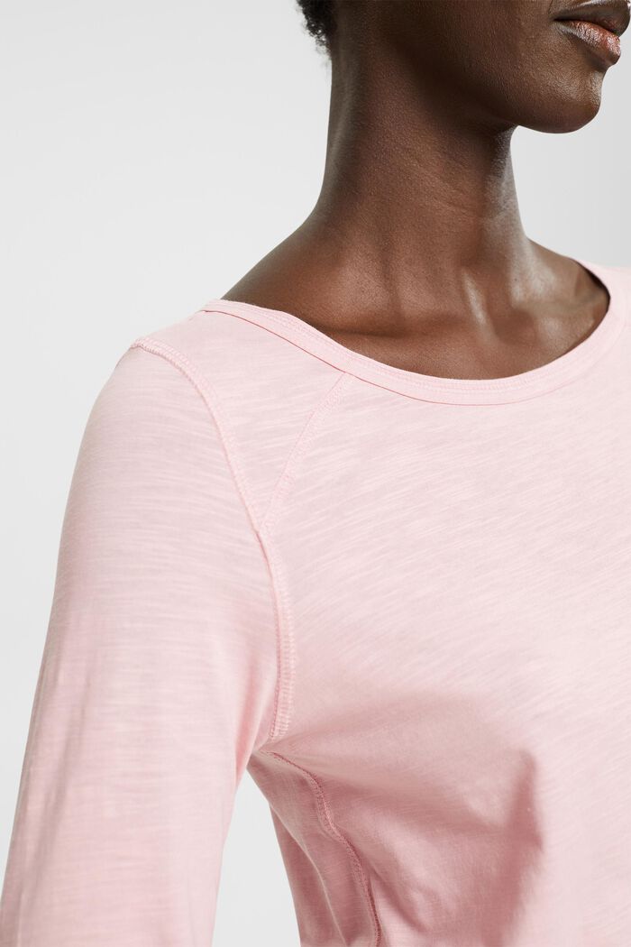 Maglia a manica lunga in jersey, LIGHT PINK, detail image number 0