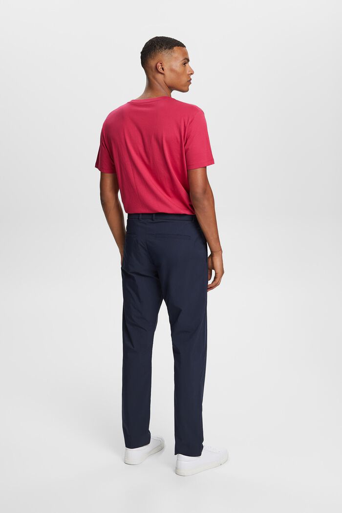 Pantaloni chino leggeri, misto cotone, NAVY, detail image number 3