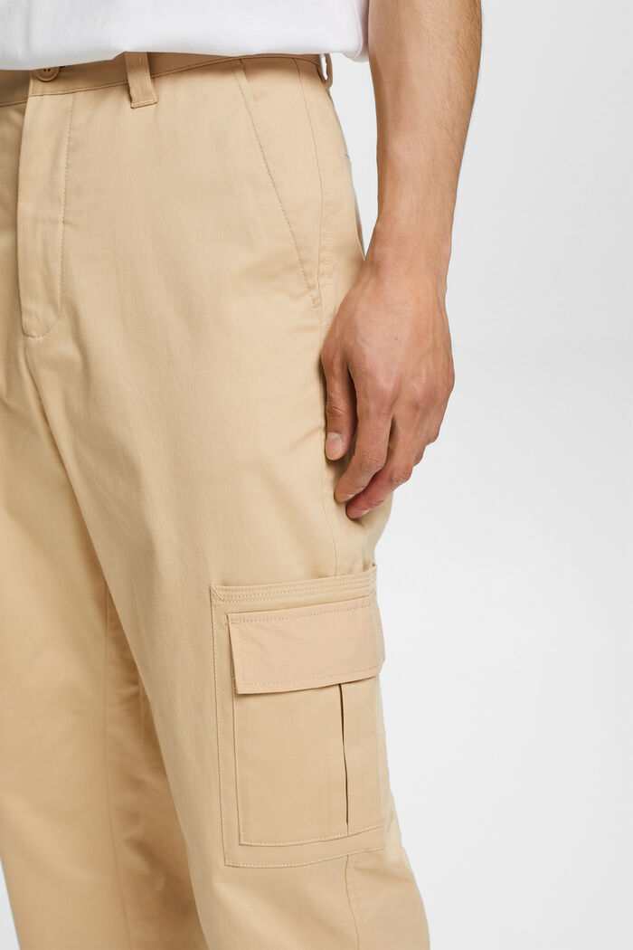 Pantaloni cargo con risvolto, SAND, detail image number 2