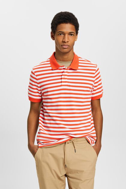 Polo a righe Slim Fit