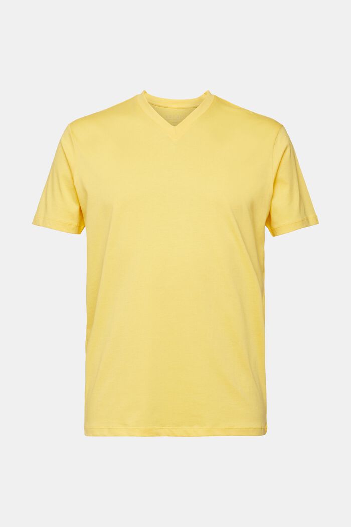 T-shirt in jersey, 100% cotone, YELLOW, detail image number 2