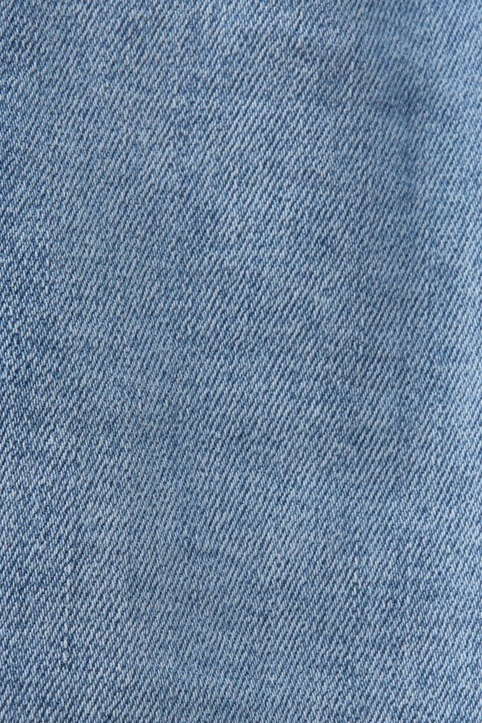 Jeans slavati con cotone biologico, BLUE LIGHT WASHED, detail image number 5