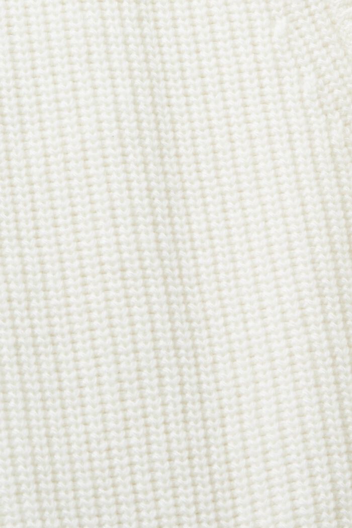 Gilet in maglia intrecciata, misto lana, OFF WHITE, detail image number 5