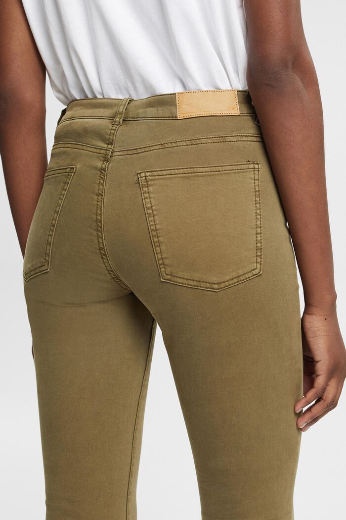 Jeans skinny con stretch, KHAKI GREEN, detail image number 0