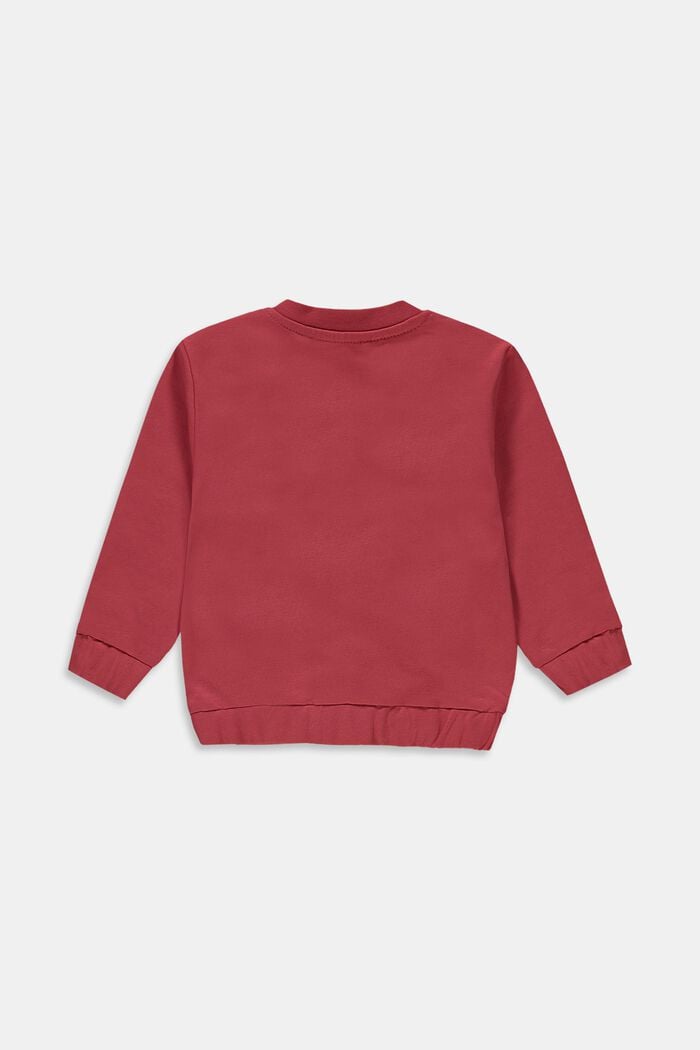 Sweatshirts, GARNET RED, detail image number 1
