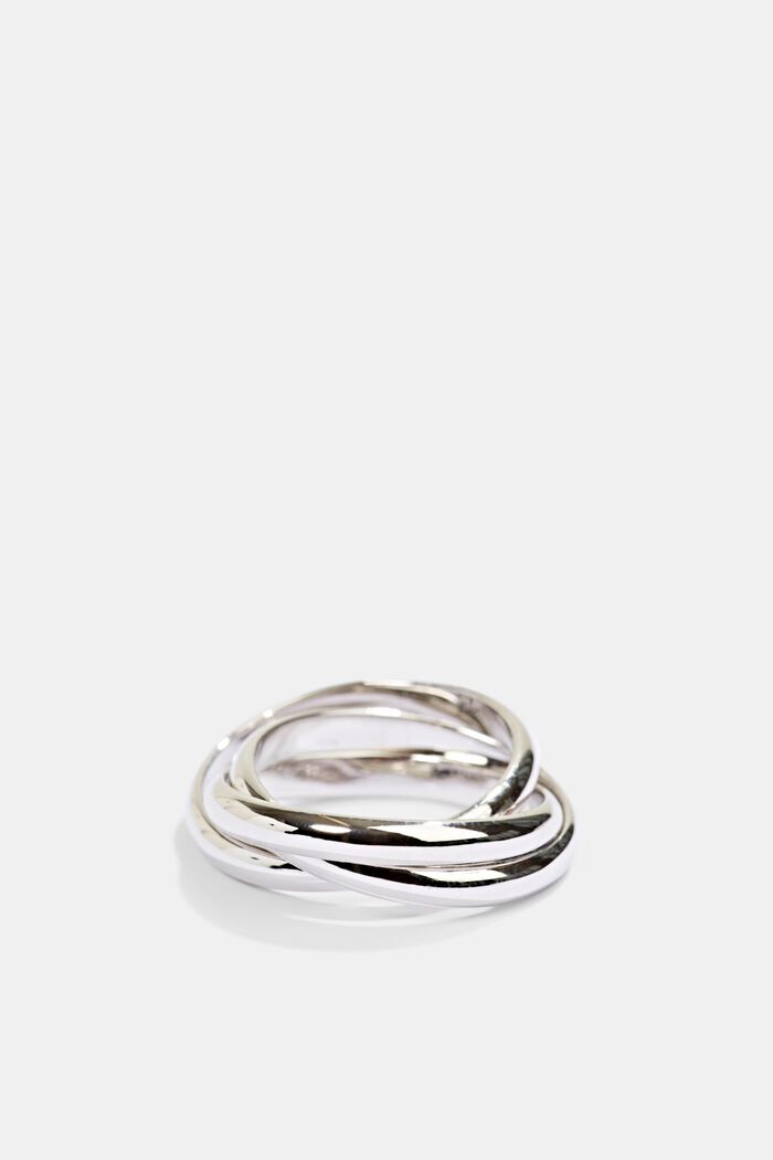 Tris di anelli in argento sterling