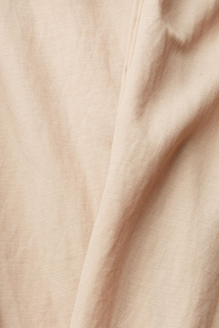 Abito camicia, LENZING™ ECOVERO™, LIGHT TAUPE, detail image number 5