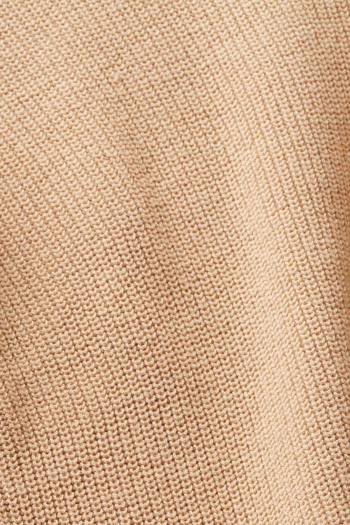 Pullover a lupetto in maglia, CREAM BEIGE, detail image number 6