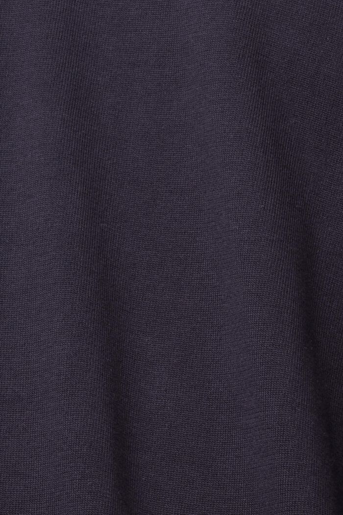 Pullover con cappuccio in maglia, NAVY, detail image number 1
