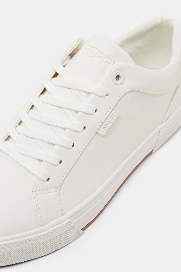 Sneakers stringate vegane, OFF WHITE, detail image number 3