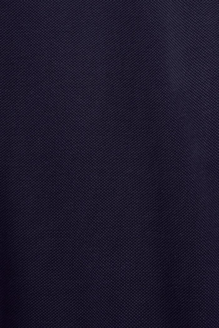 Polo in cotone piqué, NAVY, detail image number 5