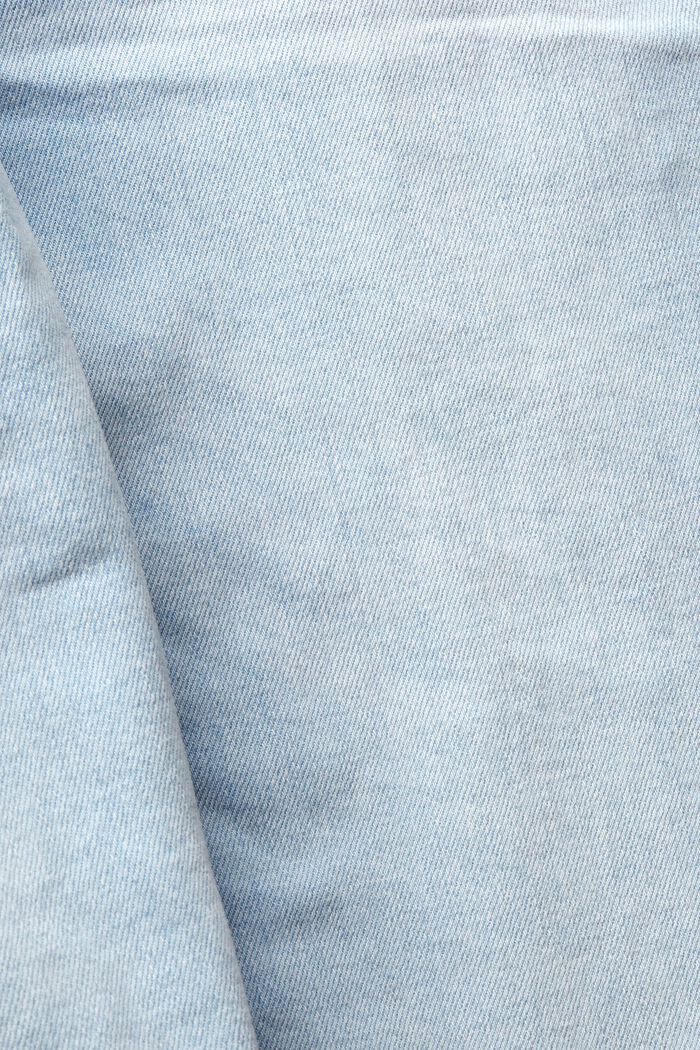 Jeans elasticizzati in cotone biologico, BLUE BLEACHED, detail image number 1