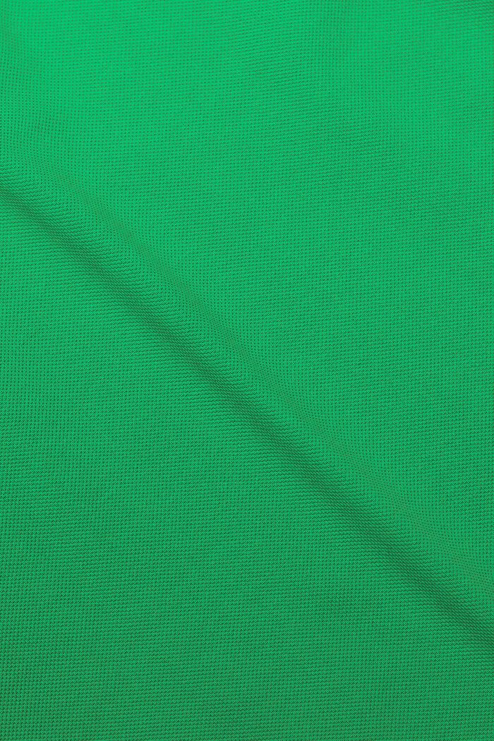 Polo in piqué di cotone Pima, GREEN, detail image number 4