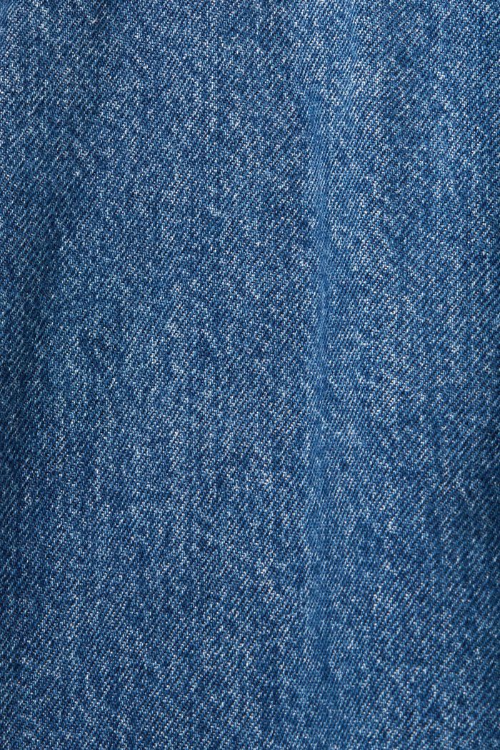 Giacca di jeans in cotone sostenibile, BLUE MEDIUM WASHED, detail image number 5