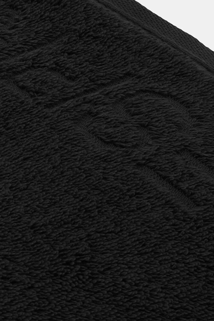 Collezione asciugamani in spugna, BLACK, detail image number 5