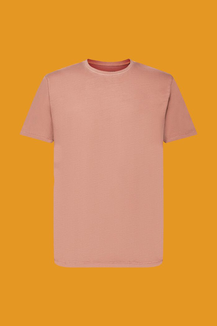 T-shirt 100% cotone lavato, DARK OLD PINK, detail image number 6