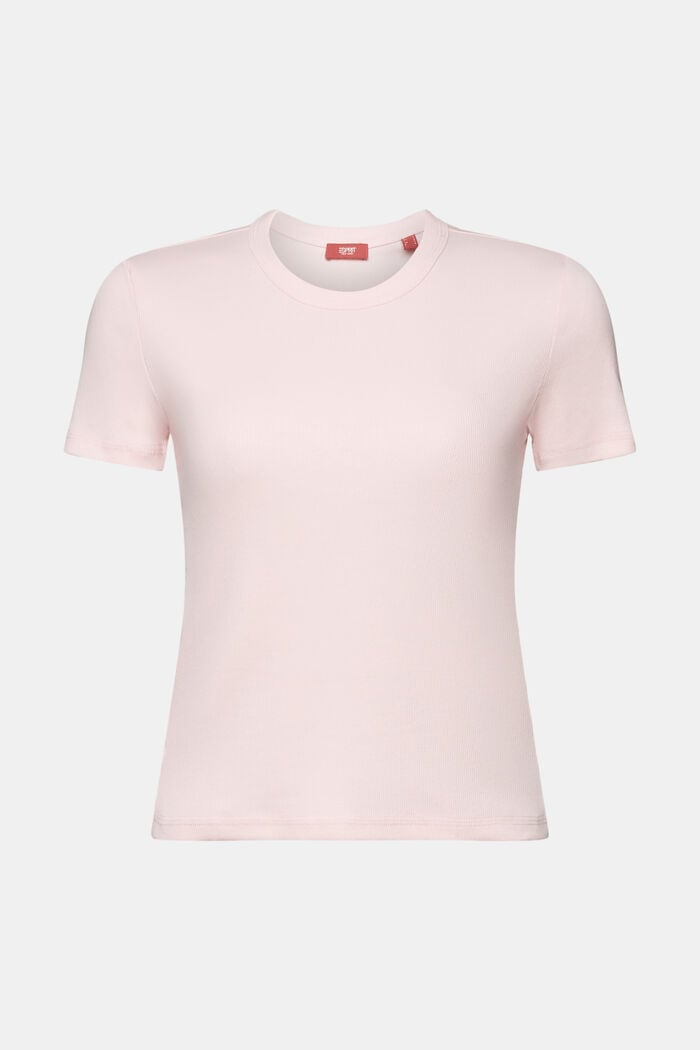 T-shirt in jersey a coste, PASTEL PINK, detail image number 6