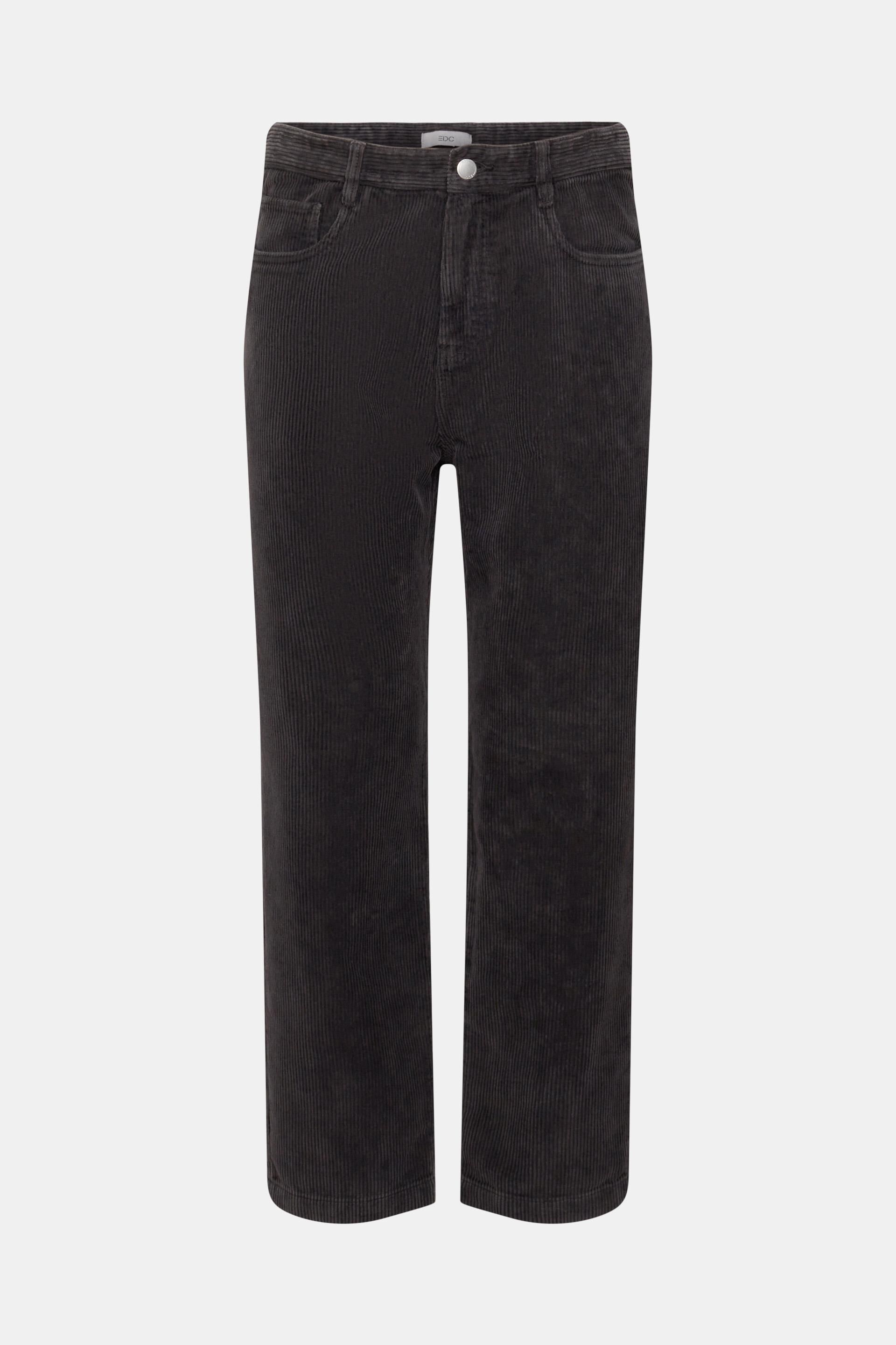 H&M Uomo Abbigliamento Pantaloni e jeans Pantaloni Pantaloni in velluto Pantaloni in velluto Relaxed Fit con cintura 