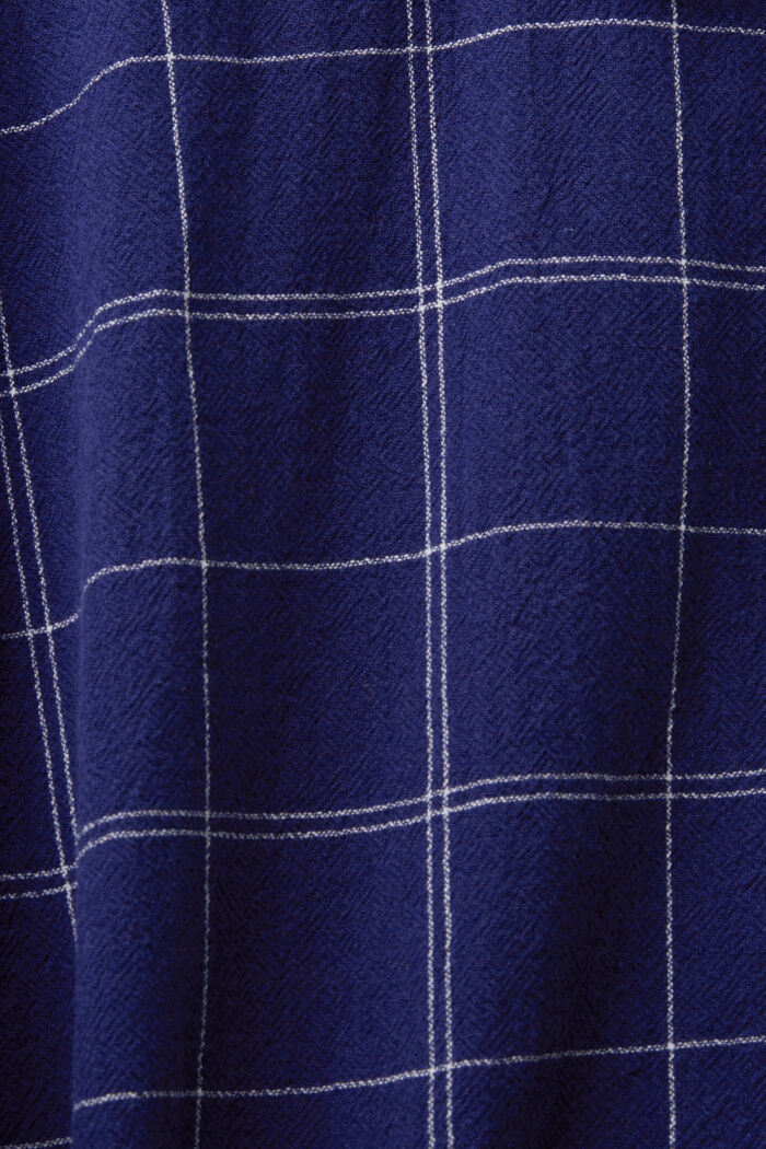 Camicia a manica corta in 100% cotone, DARK BLUE, detail image number 4