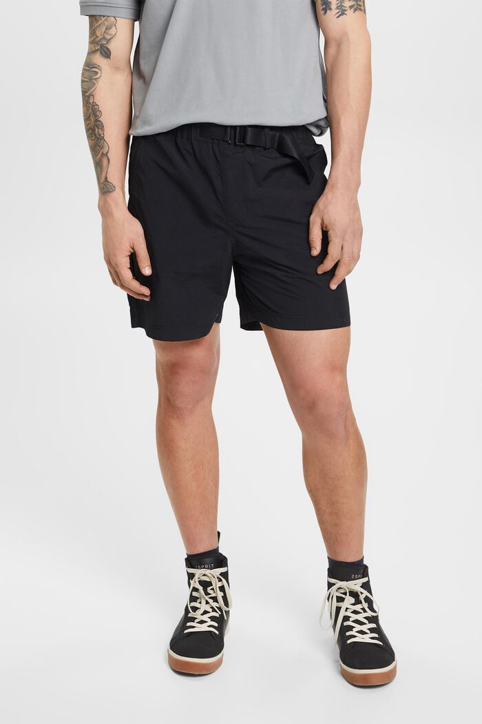 Shorts con cintura integrata, BLACK, detail image number 0