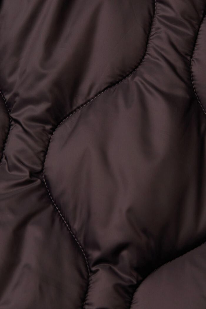 Cappotto trapuntato CURVY, ANTHRACITE, detail image number 1