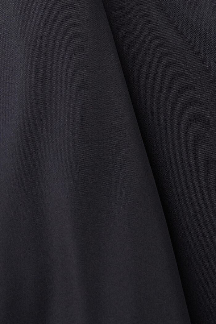 Cappotto lungo trapuntato con cappuccio, BLACK, detail image number 5