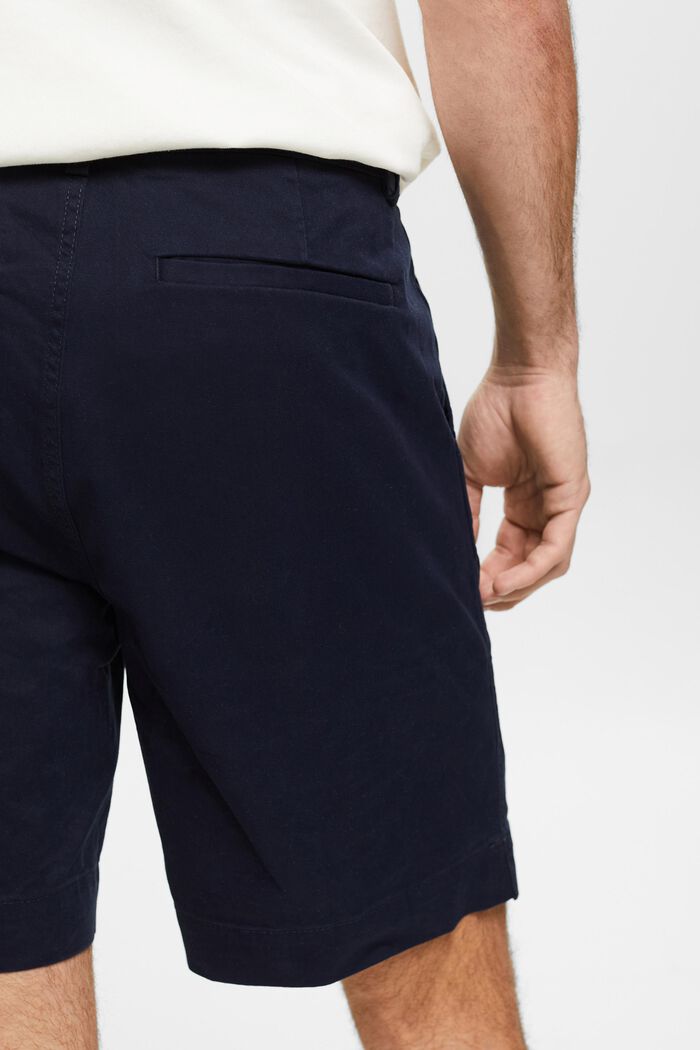 Shorts chino in cotone, NAVY, detail image number 3