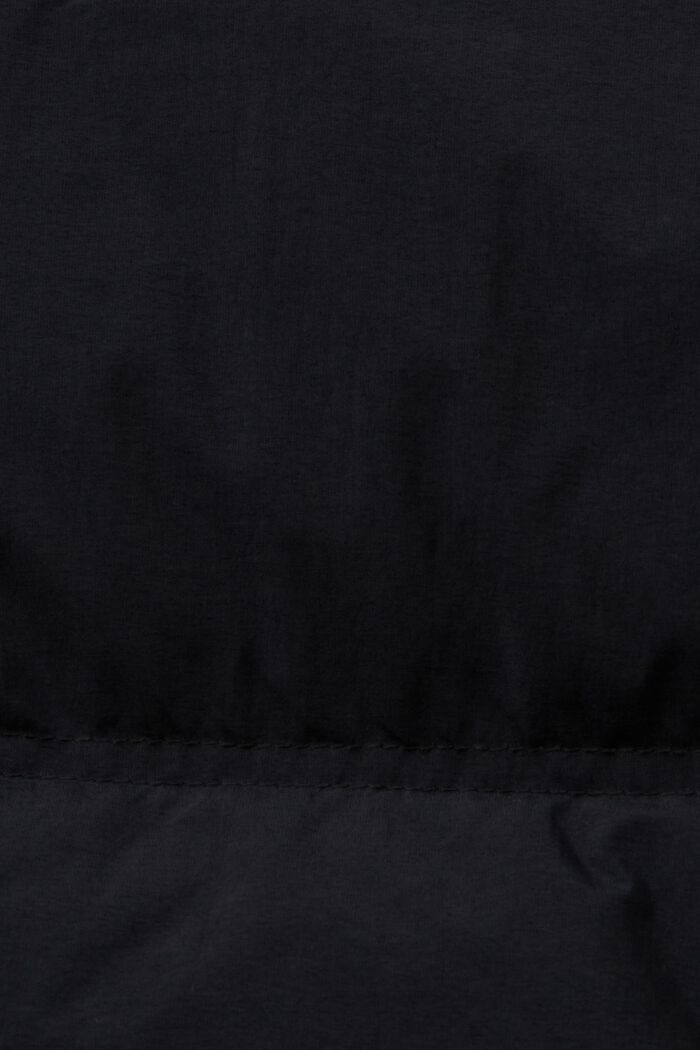 Gilet trapuntato in piumino, BLACK, detail image number 4