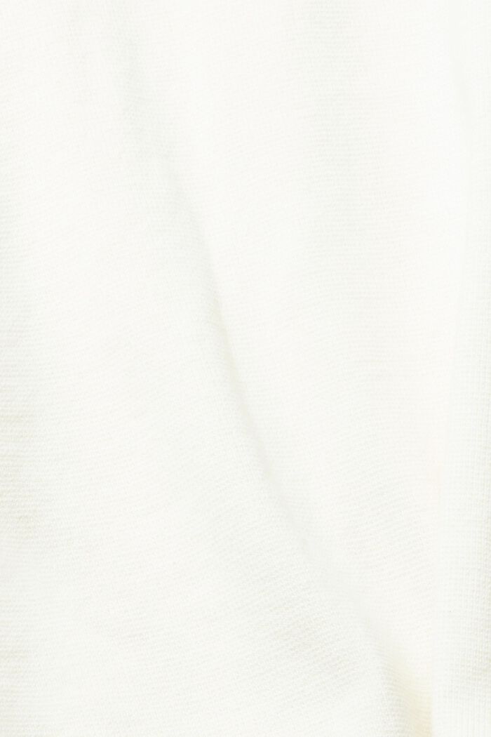 Cardigan con zip, OFF WHITE, detail image number 1