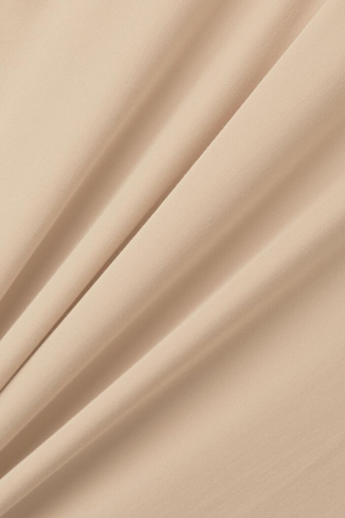 Camicetta con scollo a V, LENZING™ ECOVERO™, TAUPE, detail image number 5
