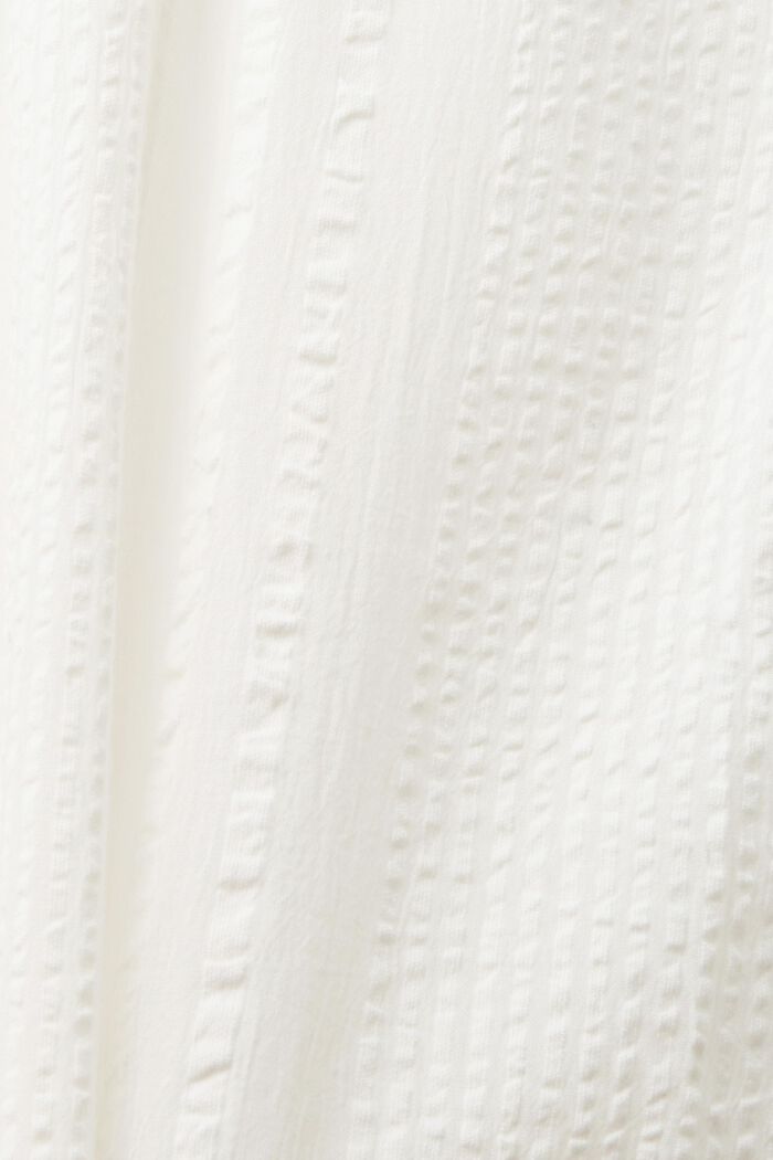 Camicetta in cotone, OFF WHITE, detail image number 5