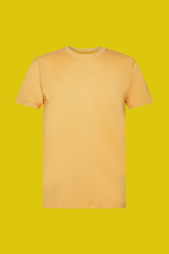 T-shirt in jersey di cotone, SUNFLOWER YELLOW, detail image number 6