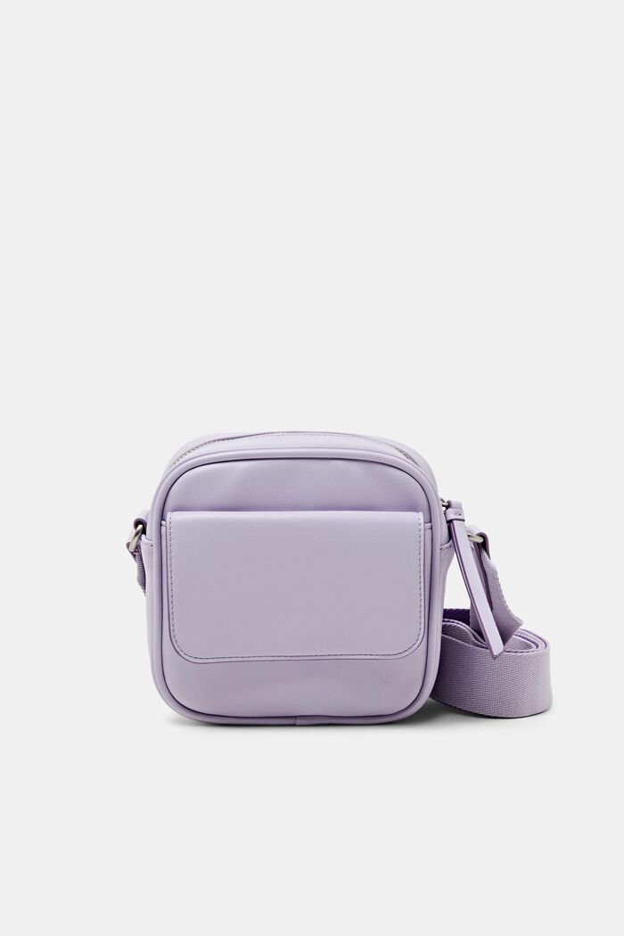 Borsa a tracolla in similpelle, LILAC, detail image number 0